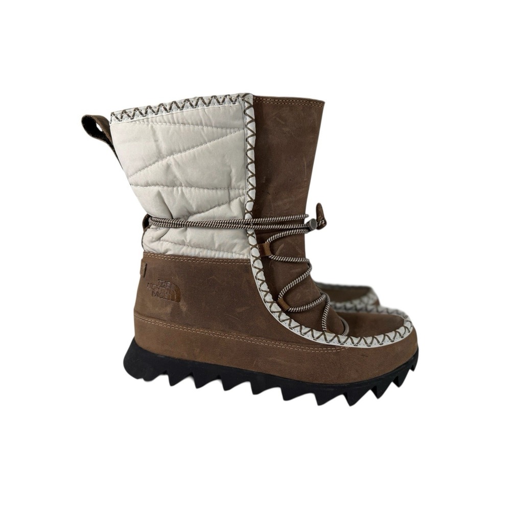 The‎ North Face ThermoBall Lace-Up Brown Snow Boots Women's 7 No Box